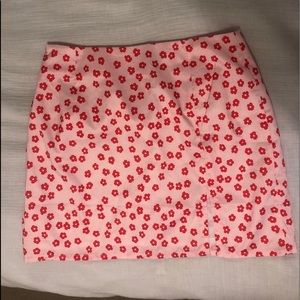 shein flower skirt